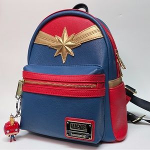 Marvel Loungefly Captain Marvel Mini Backpack